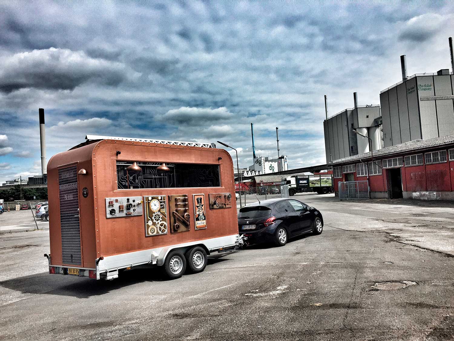 Givisme Vogn Background Billed