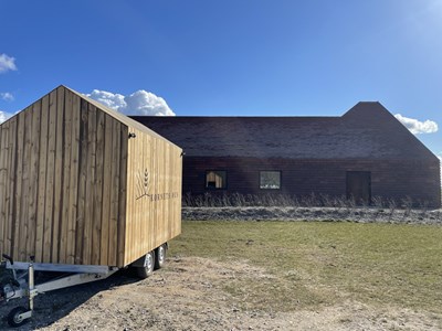 Det mobile Kornets Hus ved formidlingscenteret Kornets hus